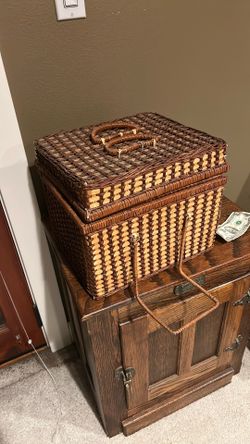 Vintage Picnic Basket