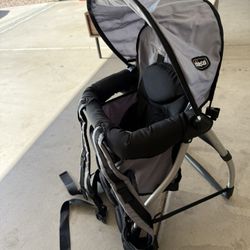 Chico Smart Support Backpack Gray Baby Toddler Carrier 