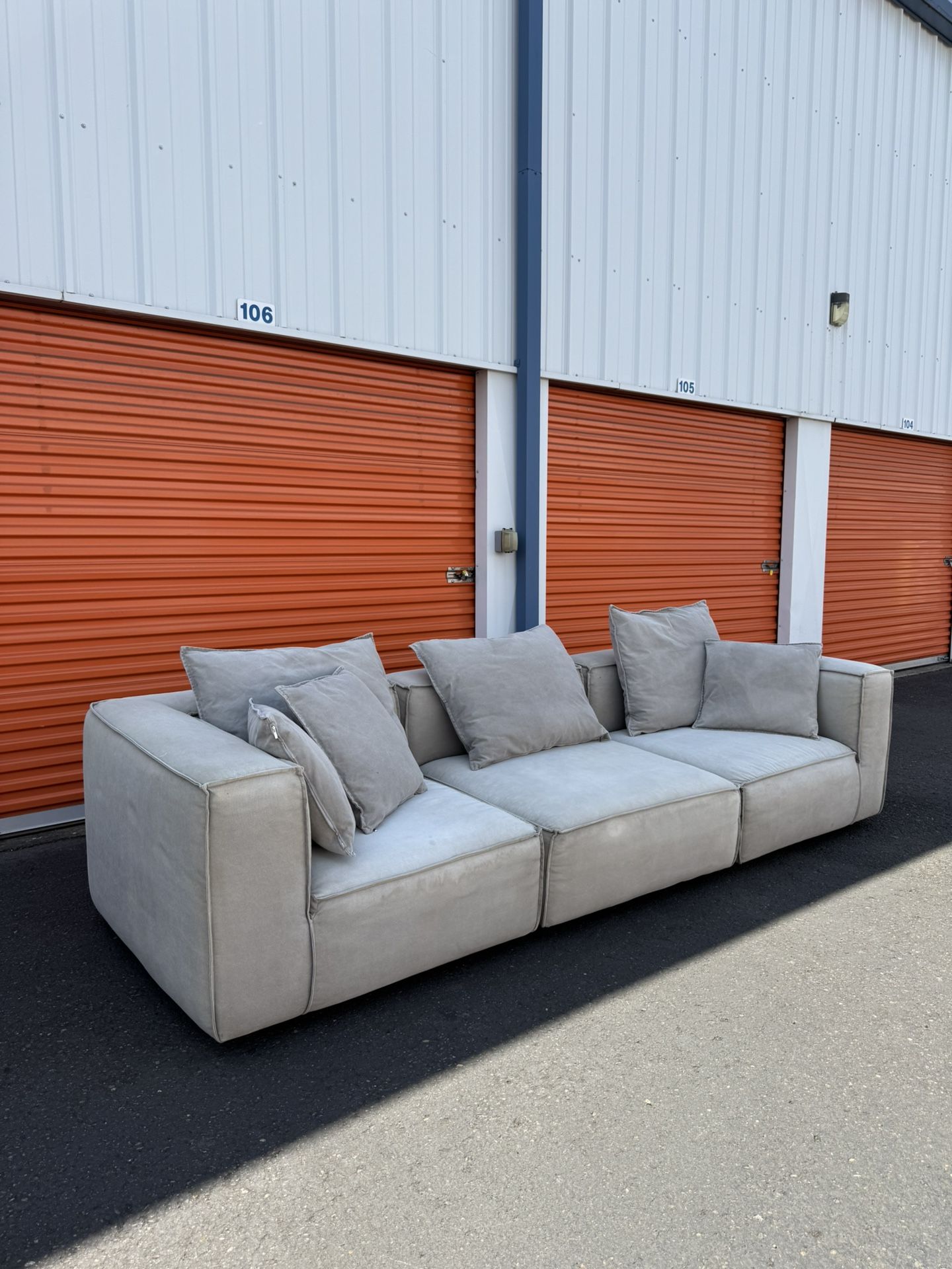 Arhaus Coburn modular couch