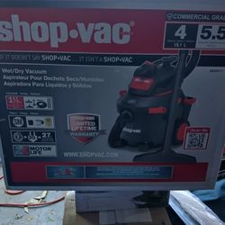 New ShopVac 4 Gallon Wet/Dry Vac 