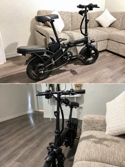 Foldable electric bike