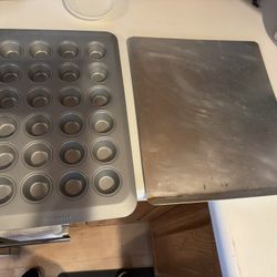 One Min Muffin Tray And One Cookie Sheet 