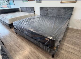 NEW ⚡️ King size 12” Inch Firm CoolGel Hybrid Mattress – Firm Feel Mattress @ Discount Prices ⚡️ $0 down Financing Available ⚡️ Delivery Available 🚚