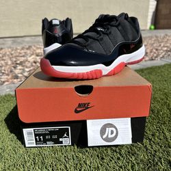 Nike Air Jordan 11 Retro Low Bred (2025) NEW/RECEIPT SIZE: 11 $250 FIRM ONLY!