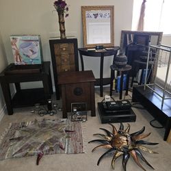 End Table Trunk Mirror Shoe Rack Stool Mexican Sun Art Chinese Drawer Caddy Bathroom