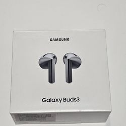 New Sealed Samsung Galaxy Buds 3 Silver