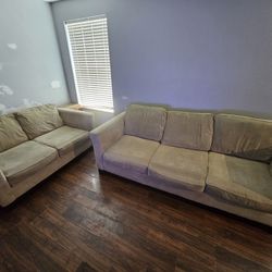 Couch And Loveseat Set $150