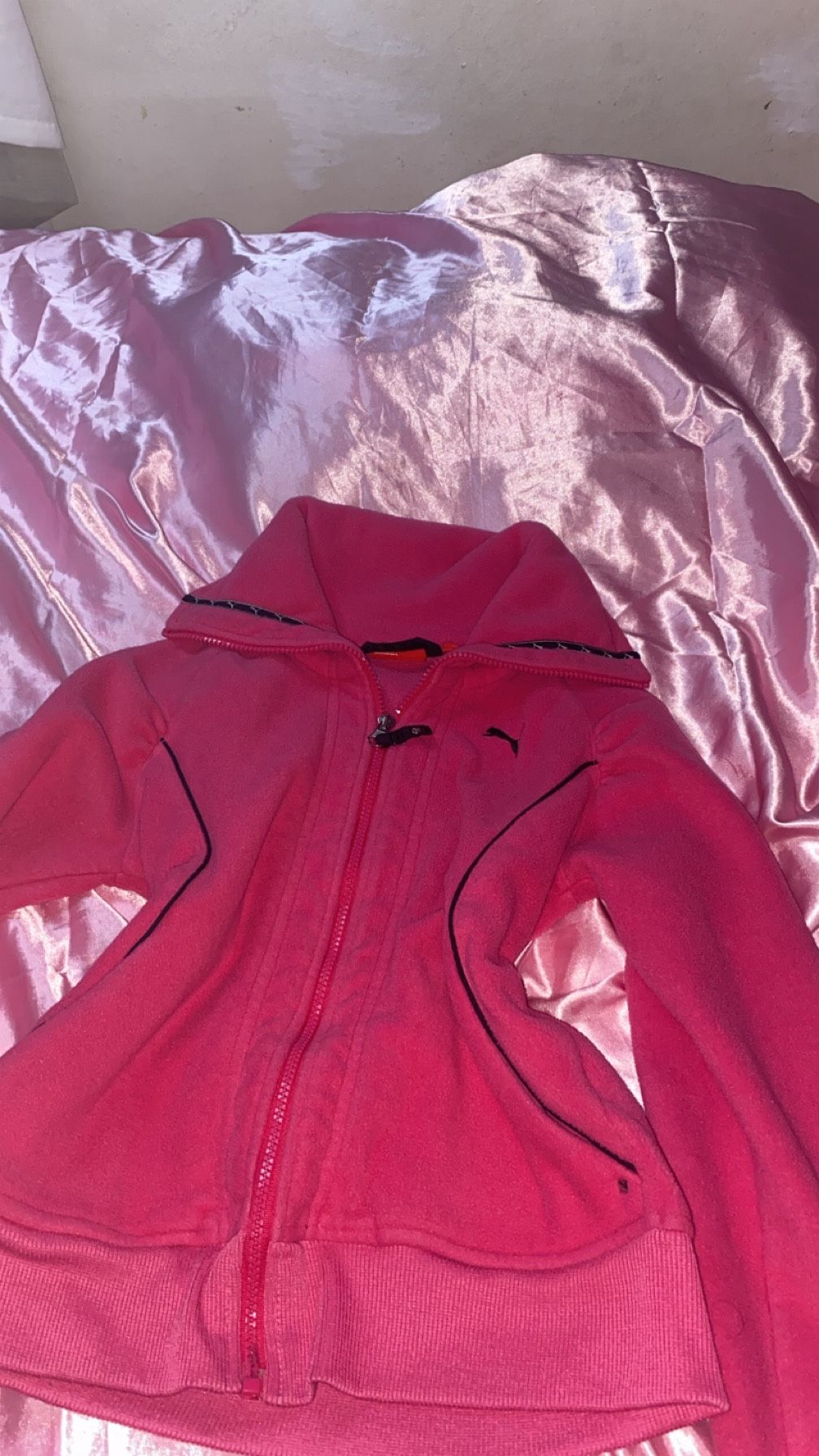 Puma Fleece Pink Girls