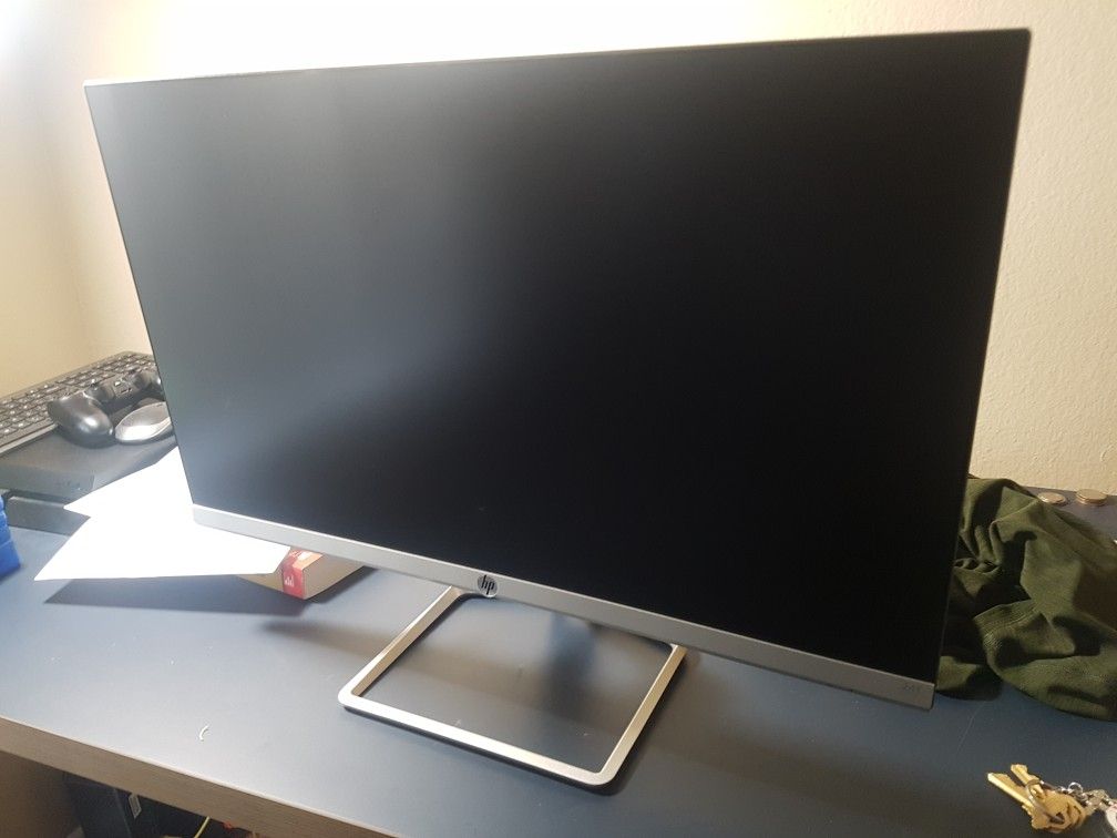 Hp monitor 21 inch with wireless keyboard and mouse