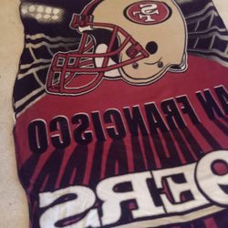 49ers Couch Throw