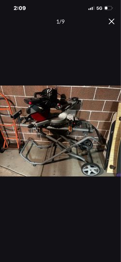 12in Admiral Miter Saw + Ridgid Mobile Miter Stand