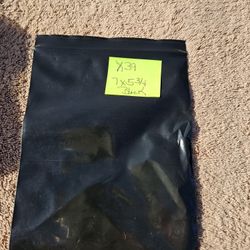 7 X 5 3/4 Zip Plack Storage Bags X39 Count. New