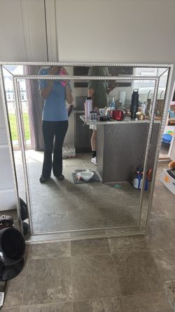 Big Mirror Silver