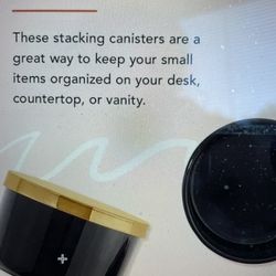 Z Gallerie multi use storage Containers 
