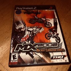 PS2 Game MX 2002 Featuring Ricky Carmichael 