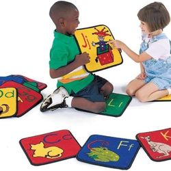 Carpets for Kids ABC Phonic Seating, 12in Squares