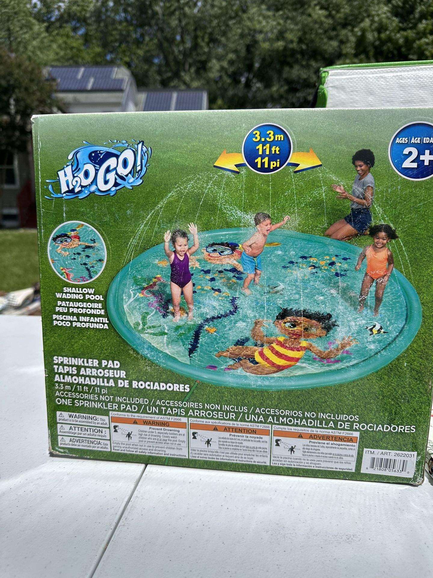 H20Go Underwater Adventure Sprinkler Pad