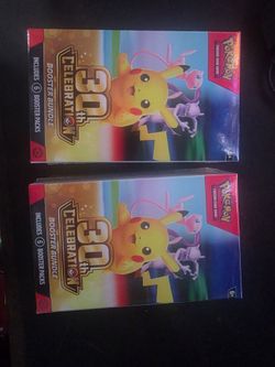 Pokemon 30th anniversary booster bundles