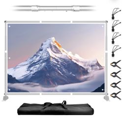  10 x 8FT Backdrop Banner Stand, Heavy Duty Adjustable 