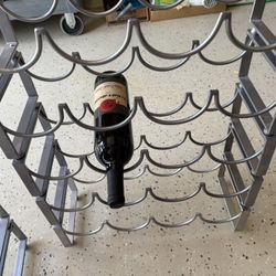 WINE RACK STAINLESS STEEL