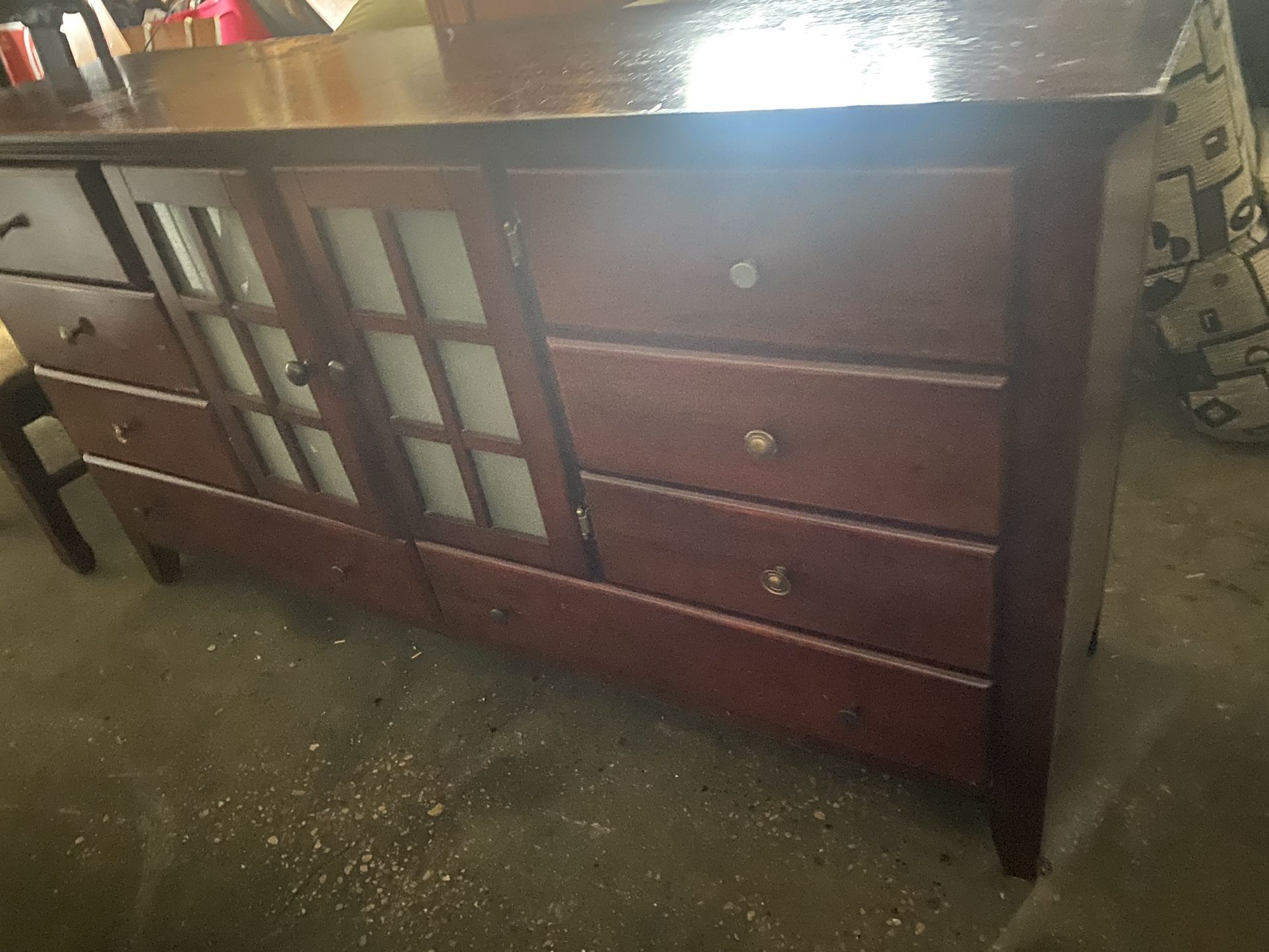 dresser solid wood 