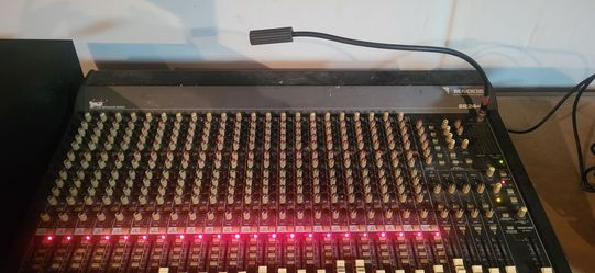 Mackie SR24•4 24-Channel Mixing Console plus extra equipment
