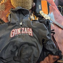 Gonzaga University Champion Zip Up Hoodie 