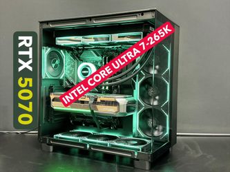 FOX 77  -  FINANCE AVAILABLE  - CUSTOM GAMING & AI | DESKTOP | RIG | INTEL CORE ULTRA 7-265K  | 32 GB DDR5 RAM | 1 TB SSD | NVIDIA  RTX 5070 | WIN 11.