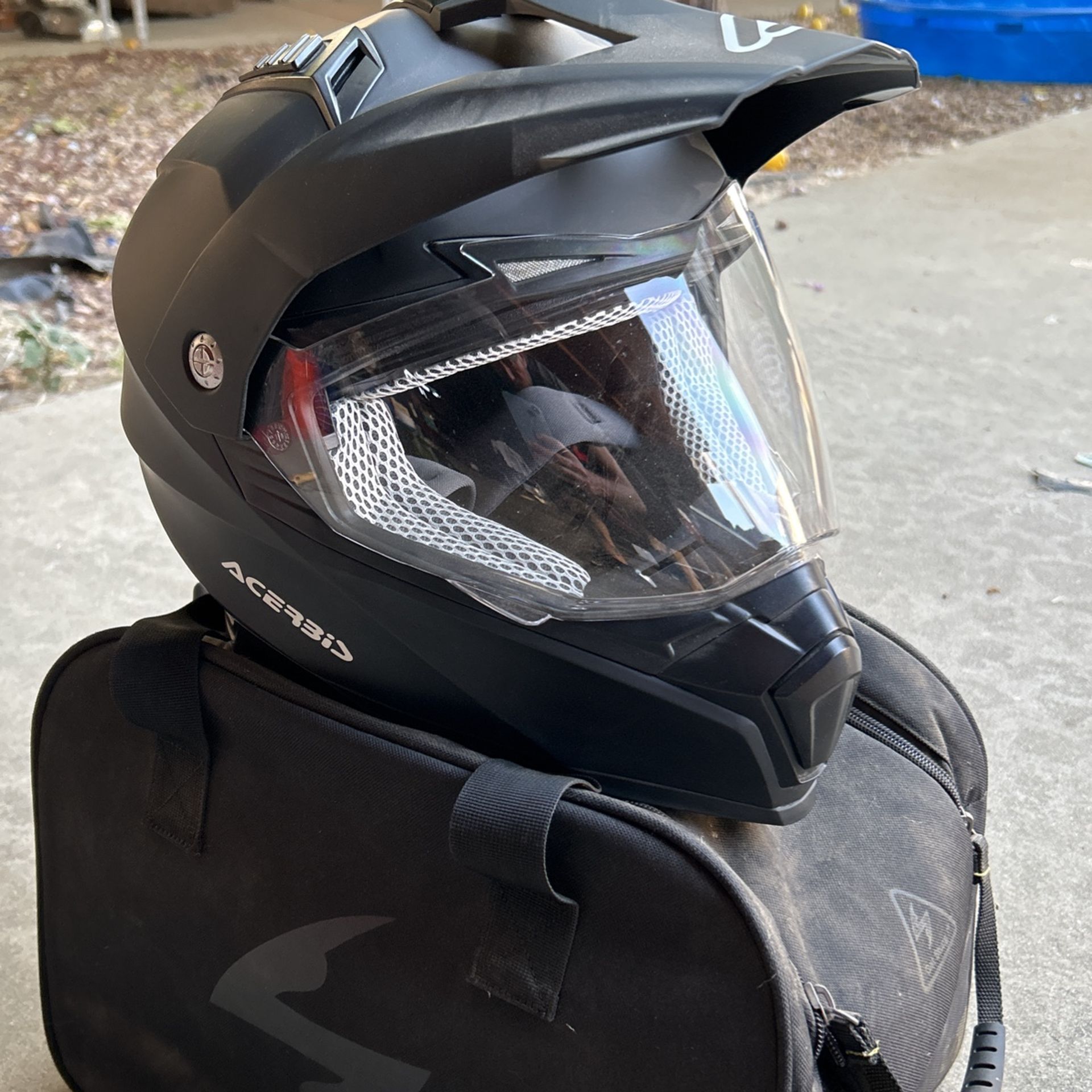 Acerbis Motorcycle Dualsport Helmet