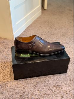 Magnanni Hermosa Leather Dress Shoes Size 12 / EU 45