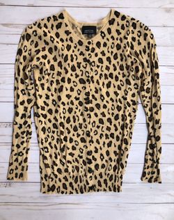 Leopard Print Cardigan
