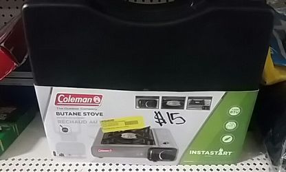 Coleman single burner stove new