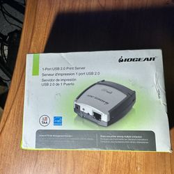 IOGEAR GPSU21 USB 2.0 Print Server – Network Printer Sharing – Brand N