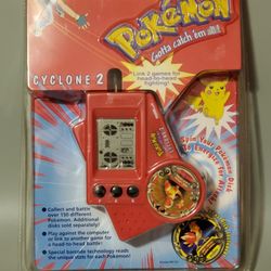 Vintage Tiger Electronics Pokémon Cyclone 2 Handheld Video Game