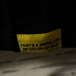 Awful lot of cough syrup graphic tee