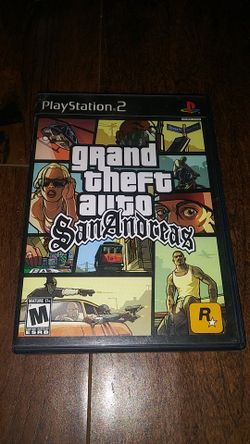 Grand Theft Auto: San Andreas Sony PS2 Video Games