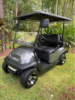CUSTOM 48 VOLT CLUB CAR PRECEDENT GOLF CART!! STREET LEGAL 4 SEATER!!
