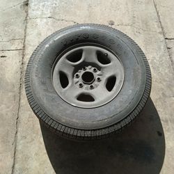 Chevy Rim and Tire