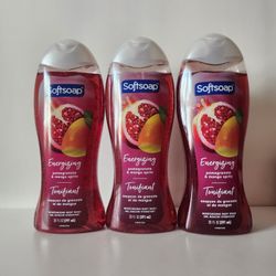 3 Softsoap Body Wash 