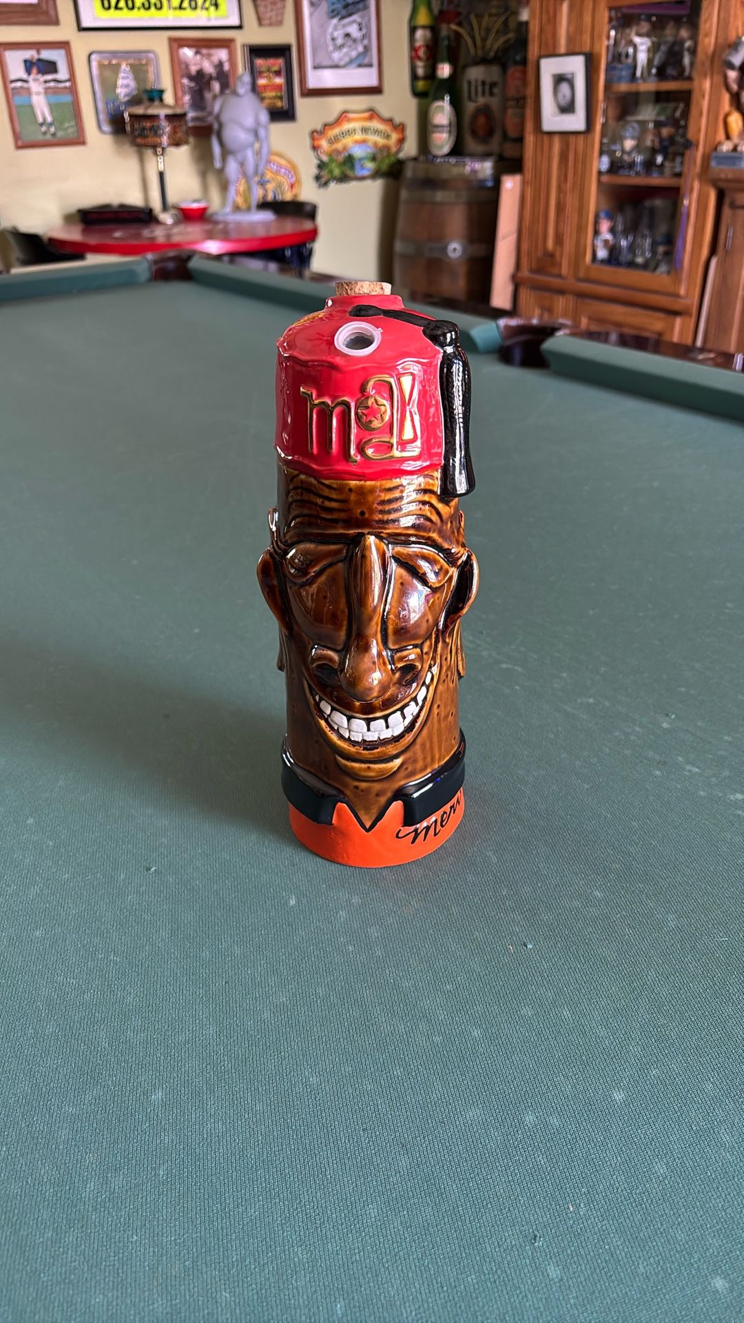 2007 Tiki Farm Gamblino “Merv” Collectible Decanter