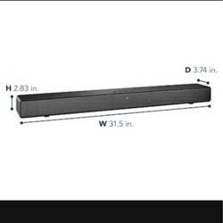 Insignia™ - 2.0 Channel Soundbar 32", Bluetooth - Black