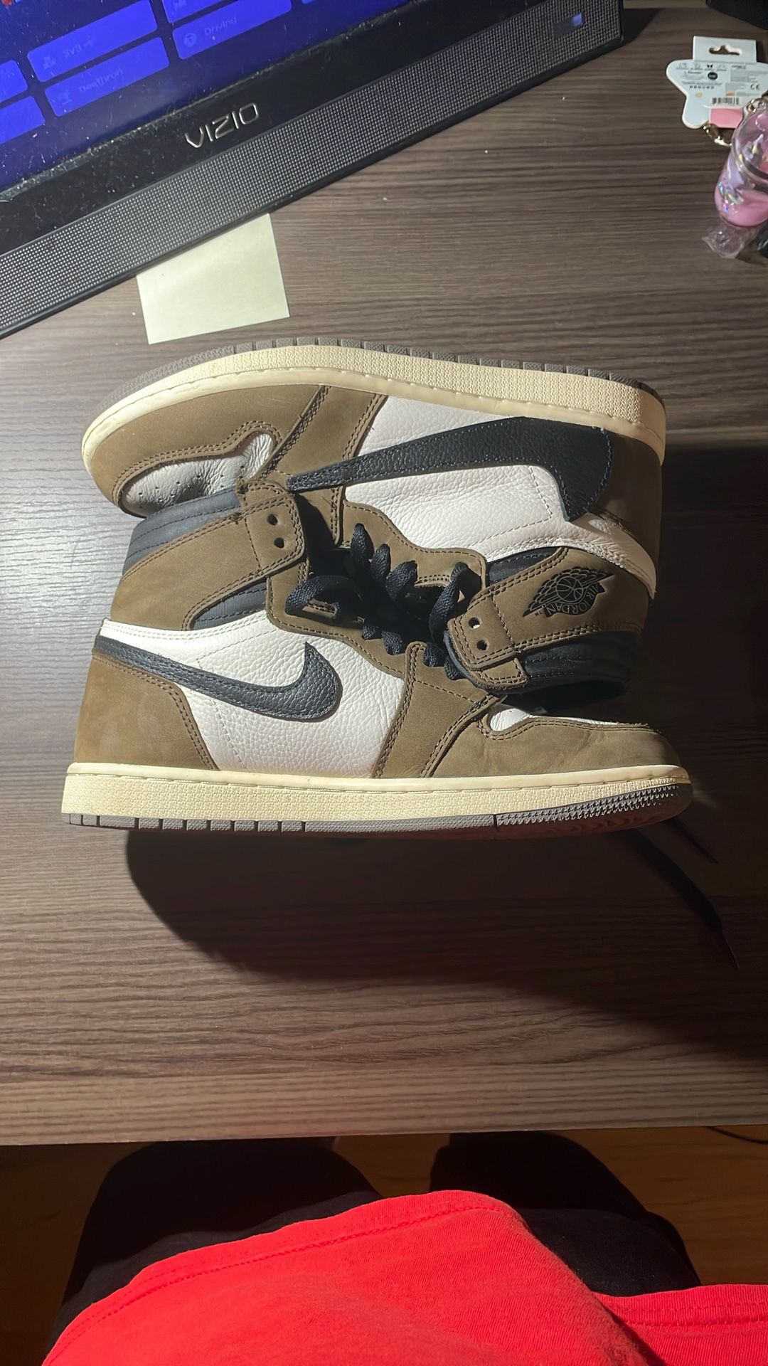 Travis Scott Mocha High Jordan 1 (Size 7 In Mens)