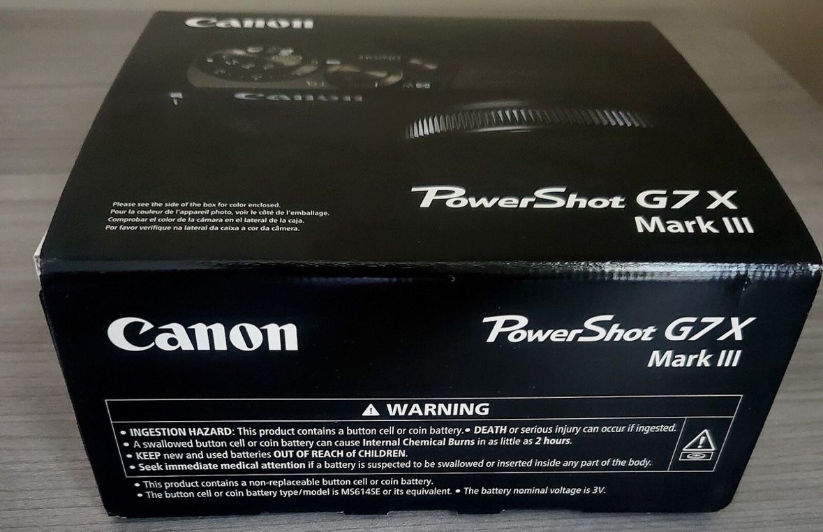 Canon PowerShot G7 X Mark III