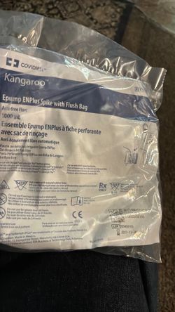 E Pump,ENplus spike. With flush bag