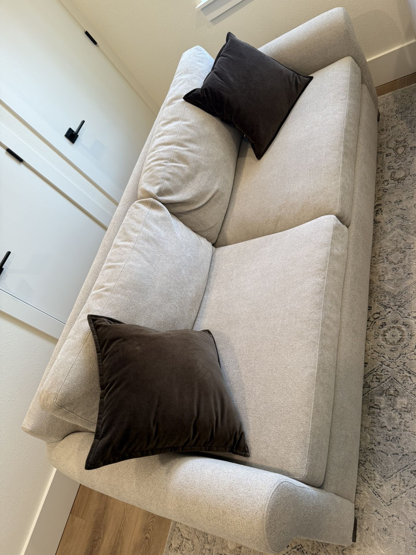Barret II 79.25 Crate And Barrel Queen Sleeper Sofa