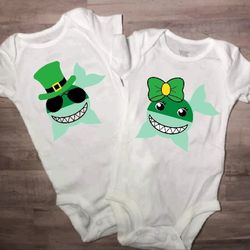 St Patrick's Day Baby Onesie