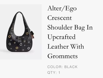 Coach Alter/Ego Crescent Shoulder Purse