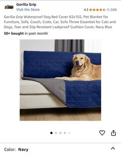 Gorilla Grip Waterproof Bed Cover 82 x 102