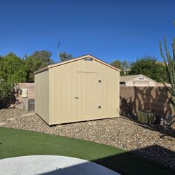 10x10 Storage Sheds Installed On Site In One Day $2275