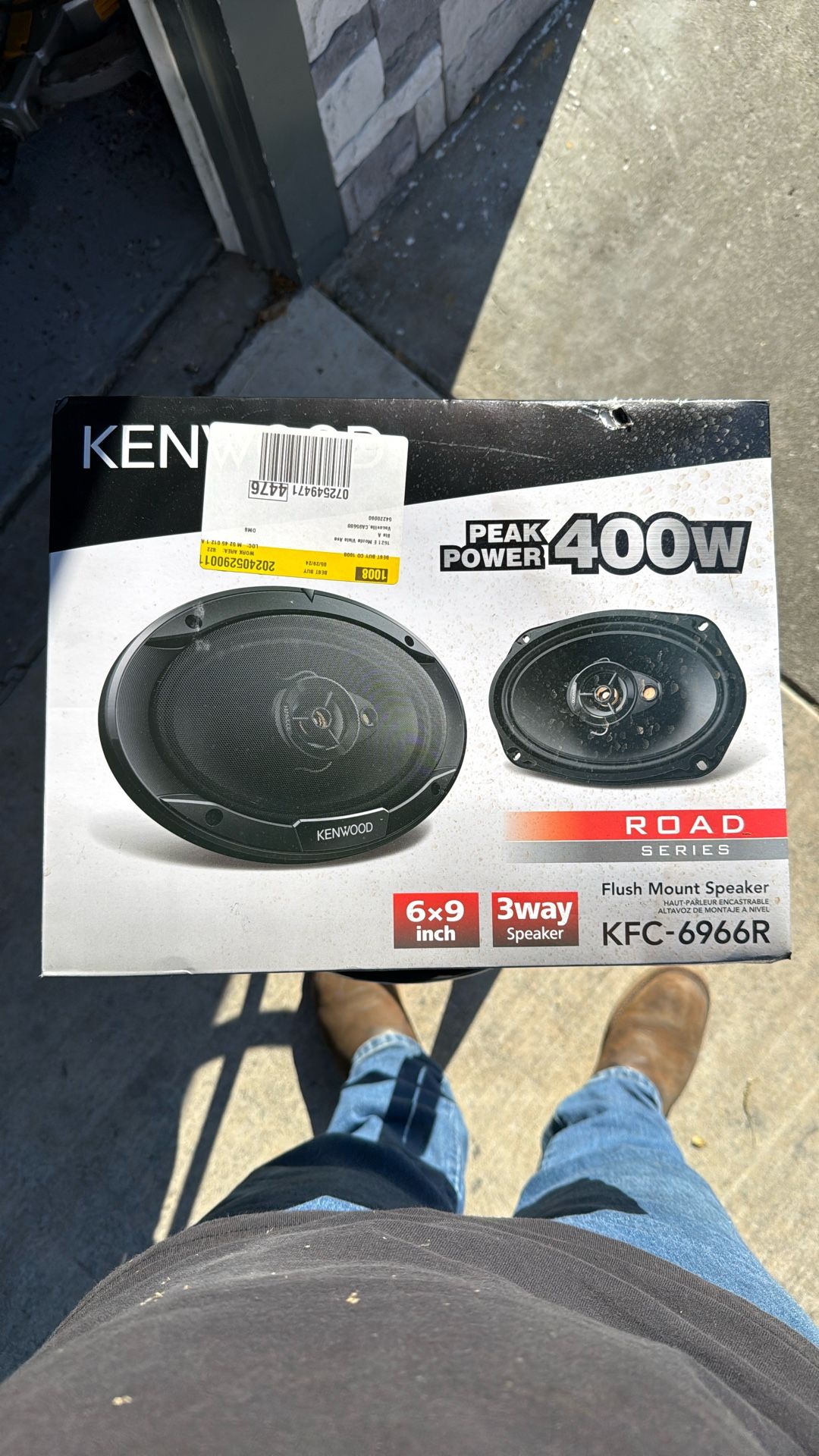 Kenwood 6x9 400w Speakers